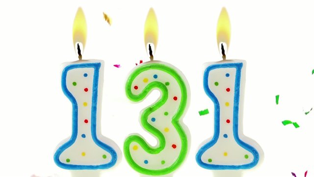 celebration number candles