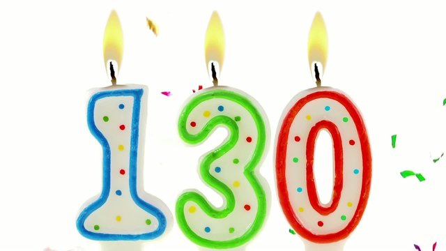 celebration number candles