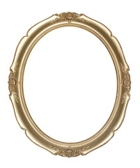 Oval photo frame (Clipping path!)