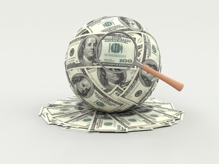 The attention to money