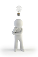 3d small people - idea