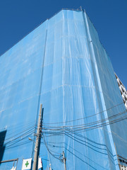ビルの改装工事