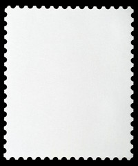 Blank Postage Stamp