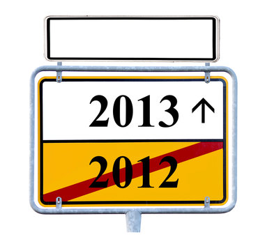 Jahreswechsel 2012 zu 2013