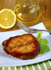baked meat