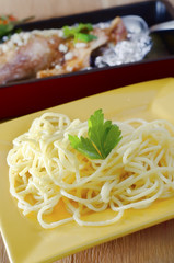 pasta with chicken
