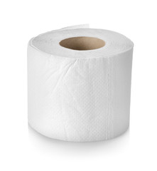 Toilet paper isolated