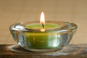 Obraz na płótnie Canvas Aromatic candle
