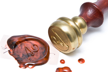 Personal stamp and wax seal