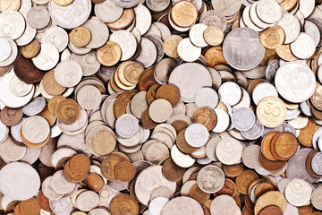 Coins background