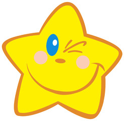 Happy Little Star Winking