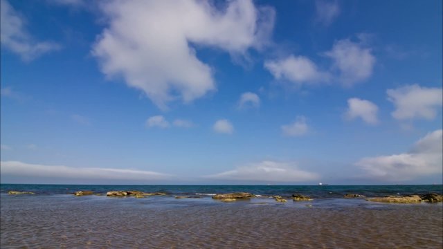 Time lapse sea