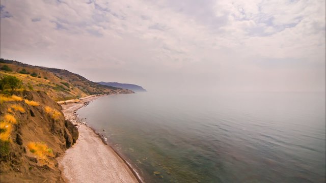 Time lapse coast of Crimea 2
