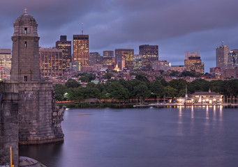 Obraz premium Beacon Hill at Dusk