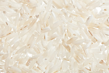 Polished long rice food ingredient background