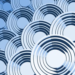 Fondo figuras azules