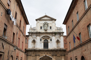 Italy, Siena. Church of San Raimondo