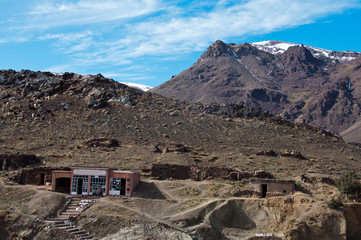 Village in Tizi n'Tichka, High Atlas, Morocco
