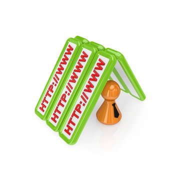 E-commerce concept.