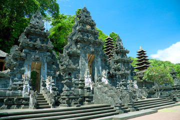 Bat temple Goa Lawah, Bali, Indonesia - obrazy, fototapety, plakaty