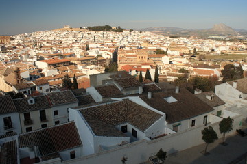 view of Antequera from Alcazaba © Patrik Stedrak