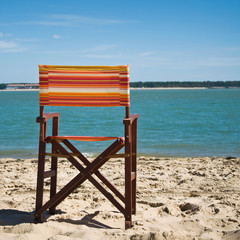 chaise sur la plage