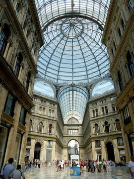 Naples, Galerie Umberto Ier, Italie