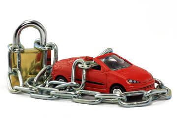 auto mit kette