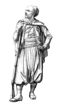 Zouave 19th - France