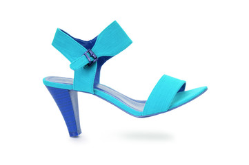 Female shoes in fashion concept