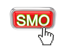 Cursor pushing red SMO button.