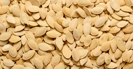 Kürbiskerne / hintergrund