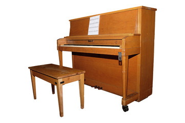 Upright piano