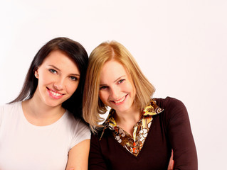 Two young women