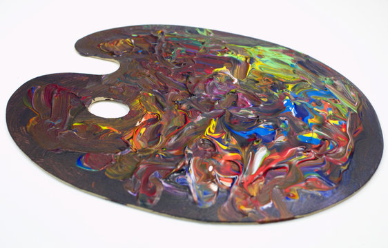 Acrylfarben gemischt @ miket