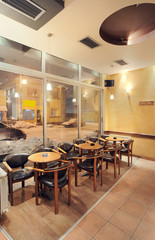 Cafe interior