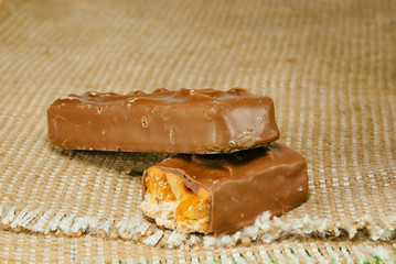 Two chocolate bars
