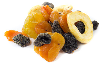 Bunch of dried fruits