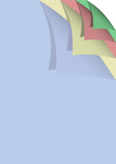 Fondo de folios de colores