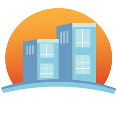 Apartment building logo