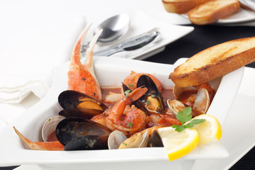 Seafood stew