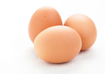 Fototapeta na wymiar fresh eggs