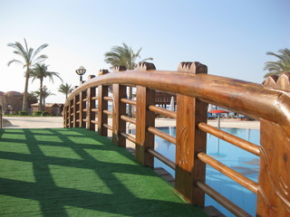 egyptian pool bridge