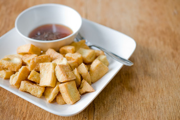 Fried Bean Curd Food