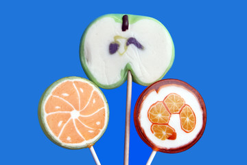 Fruit sugar candies