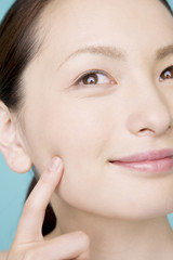 Obraz premium 美容に気を使う女性