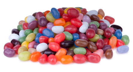 Colorful jelly beans