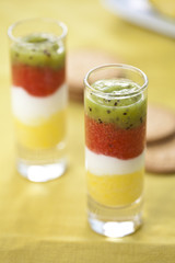 mashed fruit cups without mixing