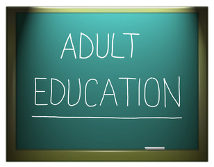 Adult education.
