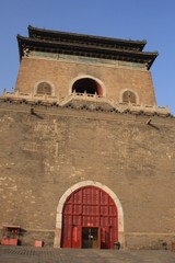 La tour de l'horloge à Pékin